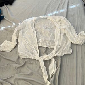 White cover up!